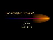 File Transfer Protocol