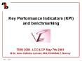 Key Performance Indicators (KPI) and benchmarking PowerPoint PPT Presentation