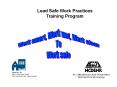 Lead Safe Work Practices Training Program PowerPoint PPT Presentation