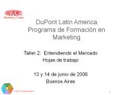 DuPont Latin America Programa de Formaci