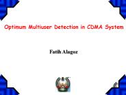 RCML Algorithm for CDMA Systems