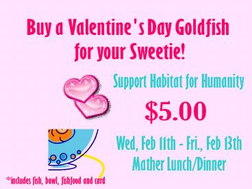 Buy a Valentine's Day Goldfish