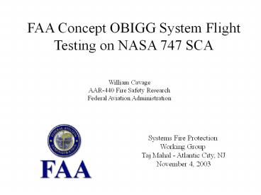 Ground Based Fuel Tank Inerting