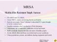 MRSA PowerPoint PPT Presentation