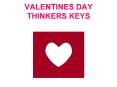 VALENTINES DAY THINKERS KEYS PowerPoint PPT Presentation