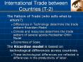The Pattern of Trade (who sells what to whom?) PowerPoint PPT Presentation