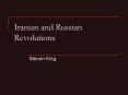 Iranian and Russian Revolutions PowerPoint PPT Presentation