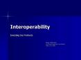Interoperability PowerPoint PPT Presentation