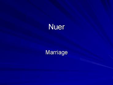 Nuer