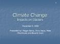 Climate Change Impacts on Glaciers PowerPoint PPT Presentation