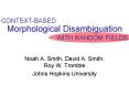Morphological Disambiguation PowerPoint PPT Presentation