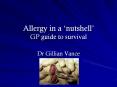 Allergy in a  PowerPoint PPT Presentation