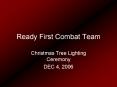 Ready First Combat Team PowerPoint PPT Presentation