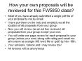 How your own proposals will be reviewed for this FW5850 class PowerPoint PPT Presentation