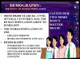 DEMOGRAPHY: THE STUDY OF HUMAN POPULATION PowerPoint PPT Presentation