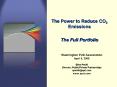 The Power to Reduce CO2 Emissions The Full Portfolio PowerPoint PPT Presentation