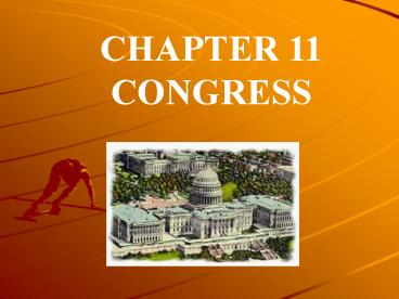 CHAPTER 11 CONGRESS