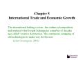 Chapter 5 International Trade and Economic Growth PowerPoint PPT Presentation
