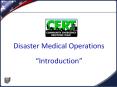 Disaster Medical Operations PowerPoint PPT Presentation
