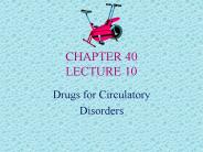 CHAPTER 40 LECTURE 10