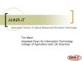 AHNR-IT PowerPoint PPT Presentation