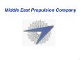 Middle East Propulsion Company PowerPoint PPT Presentation