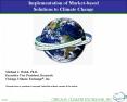 Implementation of Marketbased Solutions to Climate Change PowerPoint PPT Presentation