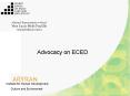 Advocacy on ECED PowerPoint PPT Presentation