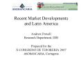 Recent Market Developments and Latin America Andrew Powell Research Department, IDB Prepared for the PowerPoint PPT Presentation