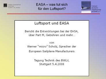 STEINBEIS TRANSFERZENTRUM AERODYNAMIK FLUGZEUG- UND LEICHTBAU