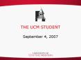 THE UCM STUDENT PowerPoint PPT Presentation