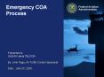 Emergency COA Process PowerPoint PPT Presentation