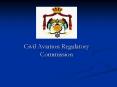 Civil Aviation Regulatory Commission PowerPoint PPT Presentation