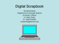 Digital Scrapbook PowerPoint PPT Presentation