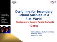 Designing for Secondary School Success in a PowerPoint PPT Presentation