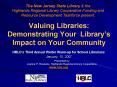Valuing Libraries: Demonstrating Your Librarys Impact on Your Community PowerPoint PPT Presentation