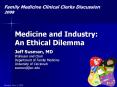 Medicine and Industry: An Ethical Dilemma PowerPoint PPT Presentation