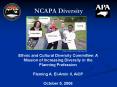 NCAPA Diversity PowerPoint PPT Presentation