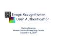 User Authentication PowerPoint PPT Presentation