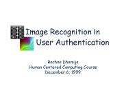 User Authentication