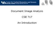 Document Image Analysis