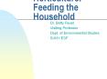 Horticulture: Feeding the Household PowerPoint PPT Presentation