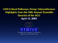 CVD Critical Pathways Group Teleconference Highlights from the 54th Annual Scientific Session of the PowerPoint PPT Presentation