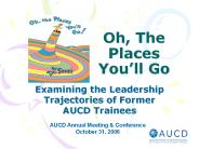 Oh, The Places You
