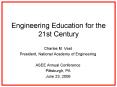 Engineering Education for the 21st Century PowerPoint PPT Presentation