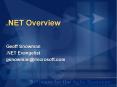 .NET Overview PowerPoint PPT Presentation