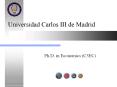 Universidad Carlos III de Madrid PowerPoint PPT Presentation