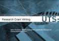 Research Grant Writing PowerPoint PPT Presentation