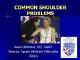 COMMON SHOULDER PROBLEMS PowerPoint PPT Presentation