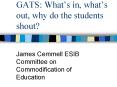 GATS: Whats in, whats out, why do the students shout PowerPoint PPT Presentation